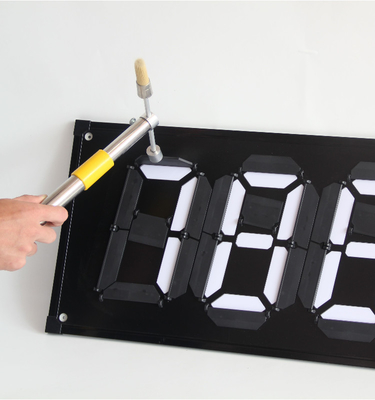 7 Segment Digital Gas Station Price Flip Signs High Temperature Resistance