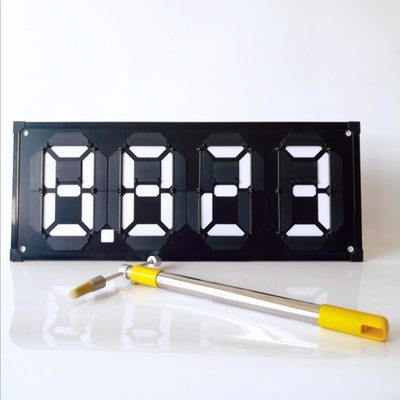 Translucent Type 88.88 Gas Station Digital Price Signs Magnetic Flip Petrol Price Board