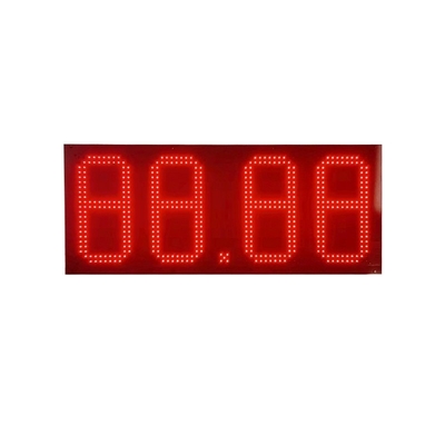 Waterproof Oil Price Led Digital Display Board Led Price Displays For Gas Station