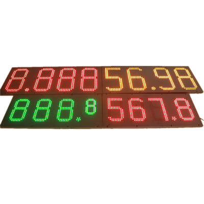 Sunproof Modular Gas Station Led Price Sign Split Flap Digital Display Board