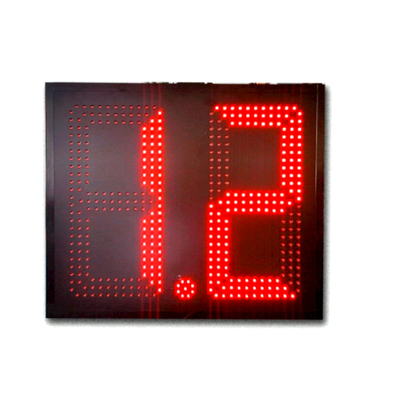 600*320mm White LED Gas Price Changer Led Price Sign For Gas Station