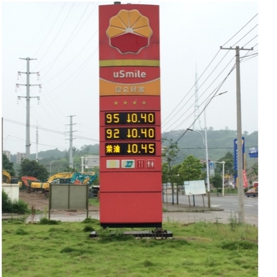 9inch Gas Station LED Price Display 8888 8.889/10 Petrol Fuel Price Display