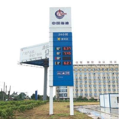 3'' Bright White Outdoor LED Gas Price Sign Remote Control