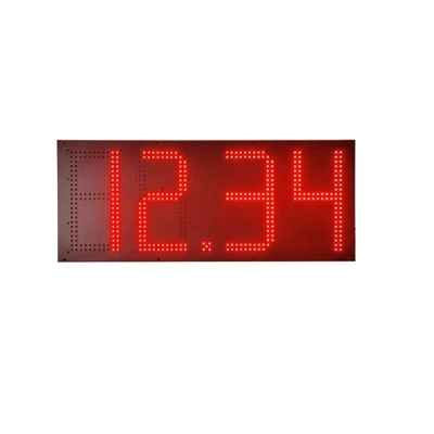 OEM ODM LED Gas Price Sign Remote Control Water Resistant 4 Digit Display Module