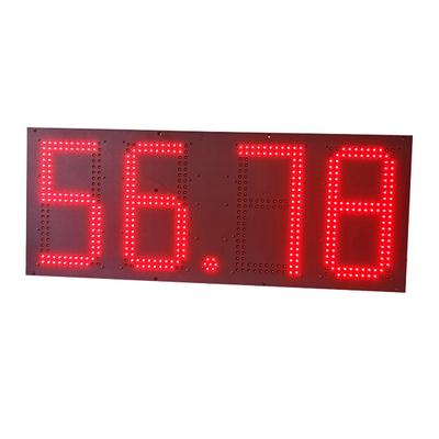 OEM ODM Outdoor LED Price Board Petrol Station Gas Price Display 6-64 Inch