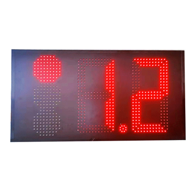 18'' 8.889 Gas Station LED Price Board Waterproof Strong Heat Dissipation Good