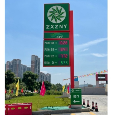 8.88 9/10 Led Gas Price Sign Changer Modular Seven Segment Display Board