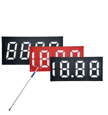 Light Transmission Digital 7 Segment Display Led Seven Segment Fuel Price Display