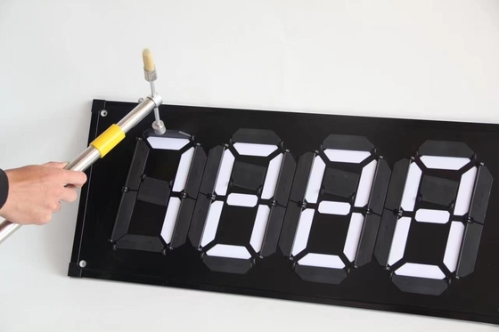 Light Transmission Digital 7 Segment Display Led Seven Segment Fuel Price Display