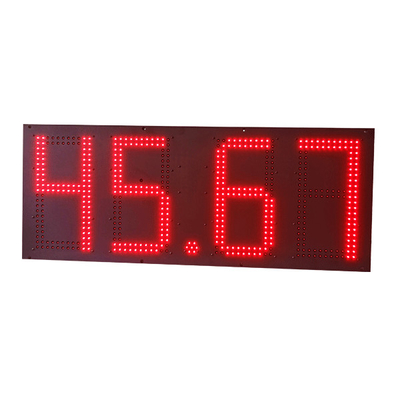 OEM ODM Outdoor LED Price Board Petrol Station Gas Price Display 6-64 Inch